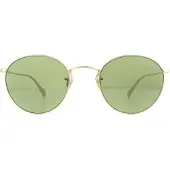 Oliver peoples Oliver volkeren rond unisex goudgroene C zonnebril