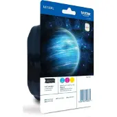 Brother Inktpatroon LC-1280XLRBWBP multipack 3 kleuren (origineel)