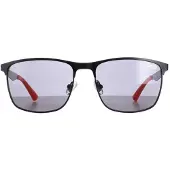 Superdry Ace SDS 025 matzwarte grijze zonnebril