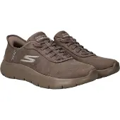 SKECHERS Slip-on 'Slipper Damen 124837 BRN Kunststoff (Synthetik) in braun' bruin