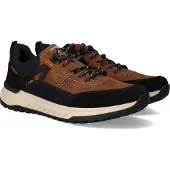 Rieker Veterschoen 'Sneaker Herren U0100-22 Leder-Mix in braun' bruin