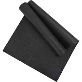 vidaXL Sportbeschermmat Zwart 120 x 60 x 0,6 cm Hoog-dichtheid PVC