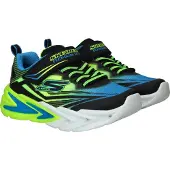 SKECHERS Sneakers 'FLEX-GLOW ULTRA' blauw / groen / zwart
