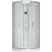 Kerra Orion complete douchecabine met massagejets wit