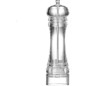 Cookinglife Pepermolen Rocca Transparant - RVS Molen - 21.5 cm
