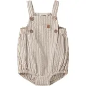 Name it Rompertje/body lichtbruin / wit