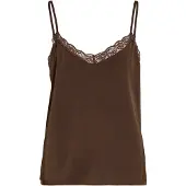 Vila Top 'VIEnna Ravenna' chocoladebruin