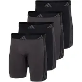 Adidas Boxershorts ' Active Micro Stretch Seamless ' donkergrijs / zwart