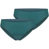 Schiesser Slip ' Invisible Soft Lace ' groen / petrol
