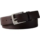 Calvin Klein Mono Frame Buckle Belt Dark Brown/pewter Maat: 100 | Riemen Outlet | Heren | Bruin