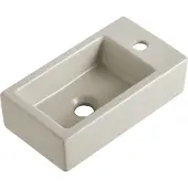 Boss & Wessing Fontein bws blong m 40x22x11 cm rechts keramiek beige