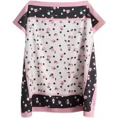Ted Baker Sjaal rosa / zwart / wit
