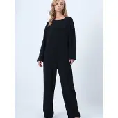 Trend Alaçatı Stili Jumpsuit zwart