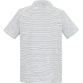Regatta Heren Hadvo Streep Polo T-shirt (Wit/Navy)