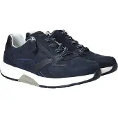 Gabor Rollingsoft Sneakers blauw Suéde Maat 42