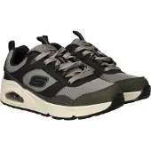 SKECHERS Sneakers 'UNO - RETRO-GROOVE' mokka / donkergroen / zwart