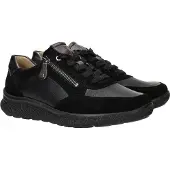 Hartjes Sneaker Women Rap Shoe Velours Nappa Black Black-Schoenmaat 41,5