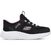 SKECHERS Bounder Pro Slip-ins meisjes sneakers zwart maat 39