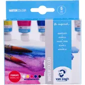 Bruynzeel Aquarelverf primaire mengset | 5 x 10 ml tubes