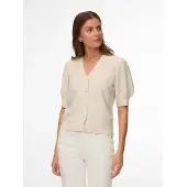 Vero Moda Gebreid vest 'VMDoffy' beige