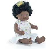 Miniland African Baby Doll 38 Cm Veelkleurig Kinderen