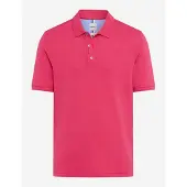Brax poloshirt roze korte mouw normale fit