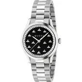 Gucci YA1265034 G-Timeless zwarte wijzerplaat dames horloge