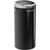 HOMCOM prullenbak - met sensor - roestvrij - 42 L