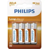 Philips R6-AA - Penlite Batterijen - Set van 12