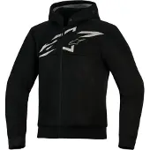 Alpinestars Chrome Superairflow Motorhoodie Zwart/Wit 3XL
