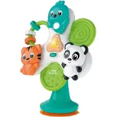Clementoni Baby Speelgoed: Ronde dieren, 0,5 rok/jaar, met geluidseffecten, batterijen nodig, plastic, meerkleurig