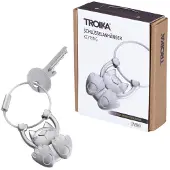 Troika Tabby Keychain Zilver Kinderen