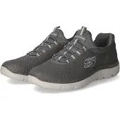 SKECHERS Sneakers laag 'Summits' grijs