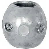 PLASTIMO Zinc Shaft Anode Zilver 60 mm
