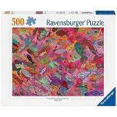 Ravensburger Fish in Fuchsia Puzzel (500 stukjes)