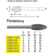 Beta 426MD/OG8 Hardmetalen frezen - 004260517 004260517