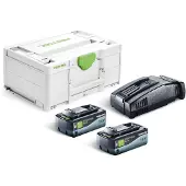 Festool SYS 18V 2x8,0/SCA16 Energie Set - 577327