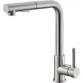 Boss & Wessing Bws keukenkraan reno met uittrekbare handdouche rvs
