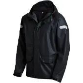 FHB Rainer Regenjack PU-Stretch Zwart maat 3XL heren