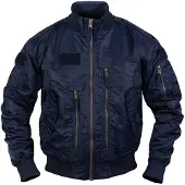 Mil-Tec US Tactical Aviator, stoffen jas ,donkerblauw ,XXL