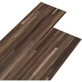 vidaXL Zelfklevende PVC Vloerplanken Gestreept Bruin 30,5 x 61 cm