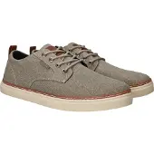PS Poelman Sportieve veterschoen beige / donkerbeige / beige gemêleerd