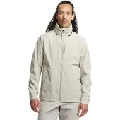 Tenson Windjack 100% gerycled polyester zomerjas wit borstzak