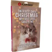 Flamingo - Snack Katten - Kerst Kalender Chick’n Snack Kat 24stuks - 24st - 137353 - 24st