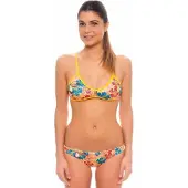 Turbo Tropical Tucan Knotties Bikini Veelkleurig M Vrouw