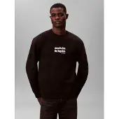 Calvin Klein Sweatshirt zwart / wit