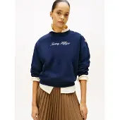 Tommy Hilfiger Sweatshirt blauw / wit