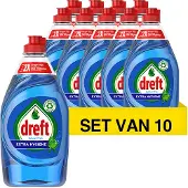 Dreft 10x Afwas - 430ml - extra hygiene - eucalyptus