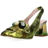 LAURA VITA HICMIMO 15 Slingbacks | Maat 39 Dames Groen