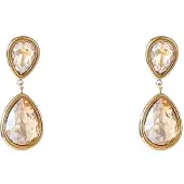 Go Dutch Label Oorknoppen Double Stone Champagne